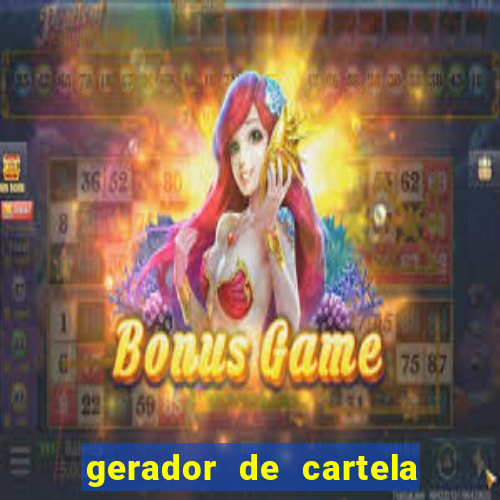 gerador de cartela de bingo